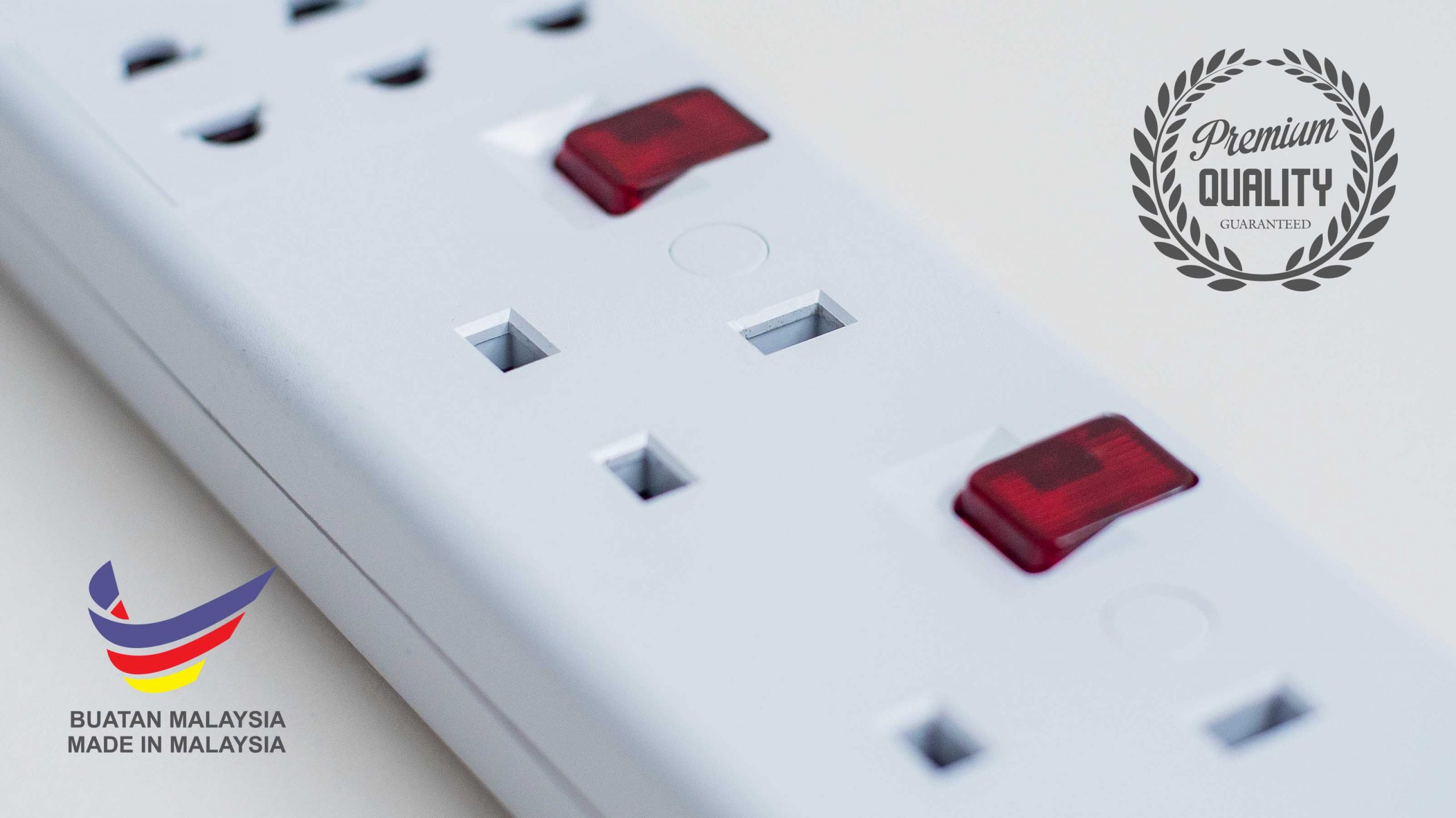 Enertize Extension Power Socket or Multiple Trailing Socket